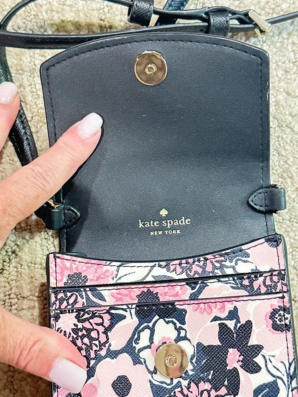 Kate Spade Staci North South Flap Phone Crossbody